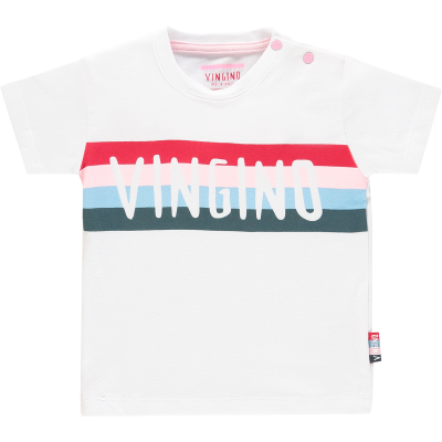 T-shirt Hawi White Vingino SS19MGN30001 T-shirt Hawi White Vingino SS19MGN30001